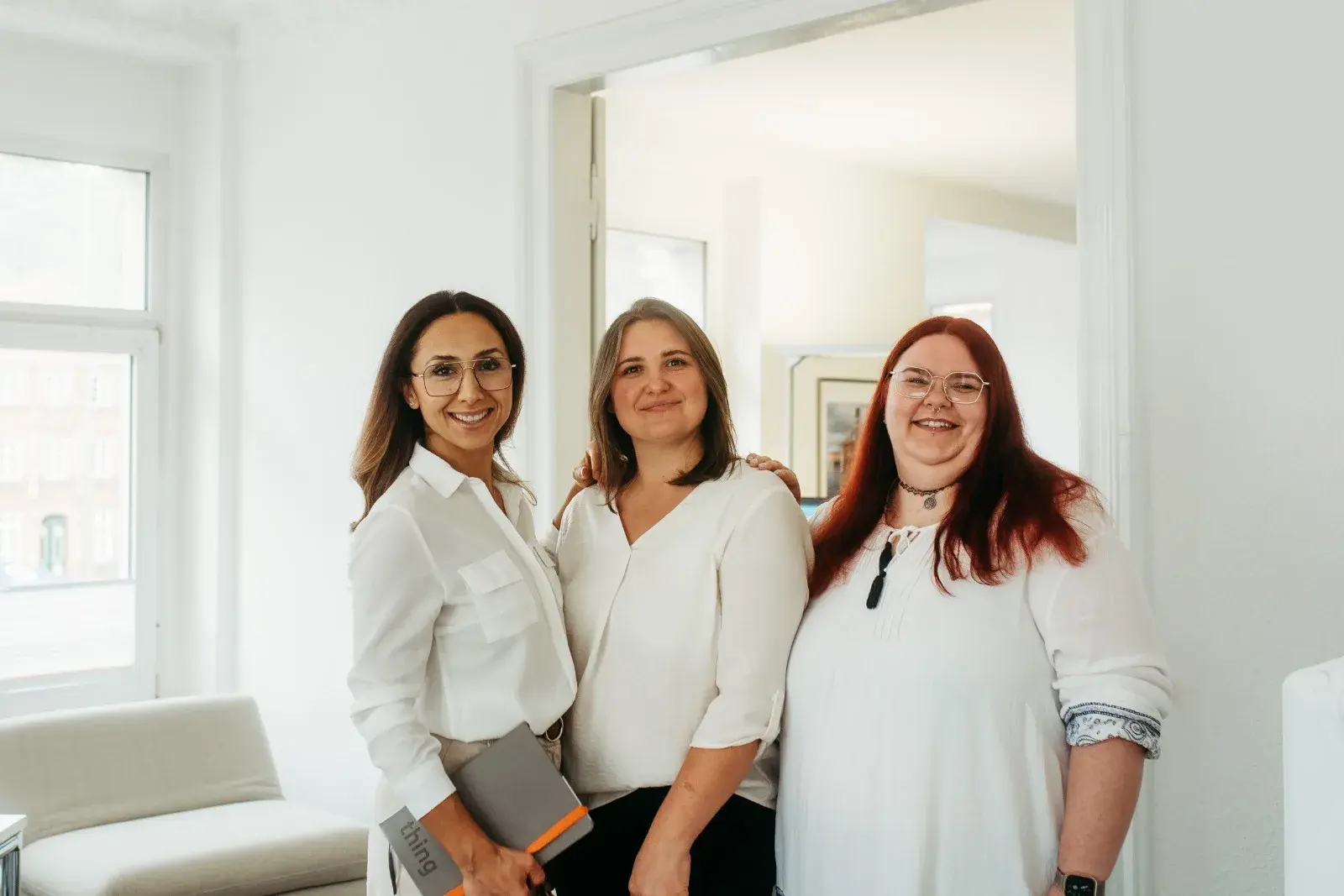 Innendienst-Team: Arzu, Nadja und Bianca